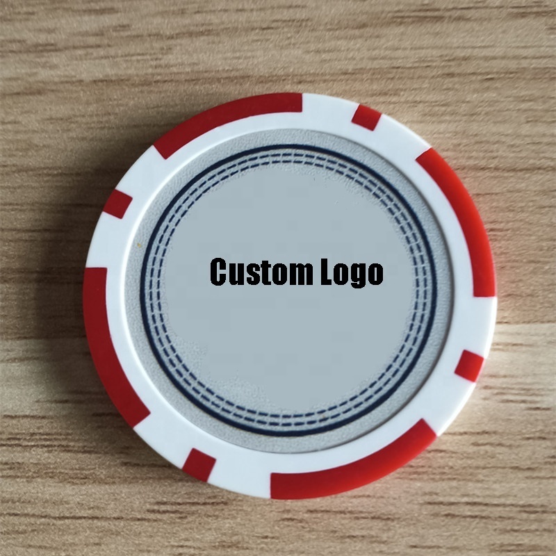 40mm Diameter High Quality Poker Chip Blank Marker Custom Design Golf Ball Marker For Sale