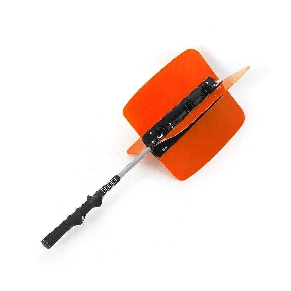 Golf Power Resistance Trainer Golf Swing Fan Golf Pinwheel Swing Training Aid Speed Warm-up Trainer