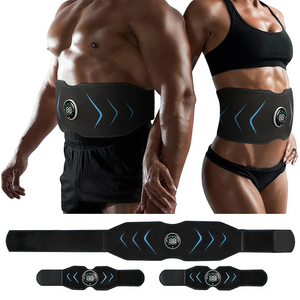 EMS Electric Abdominal Body Slimming Belt Muscle Stimulator Fitness Lose Weight Fat Burn Unisex Slimming Training Massager