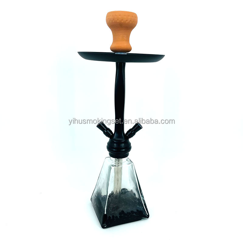 Cross border e-commerce Arab hookah LED acrylic hookah set with hookah glass pipe