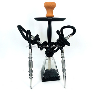 Cross border e-commerce Arab hookah LED acrylic hookah set with hookah glass pipe