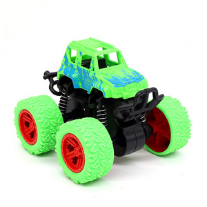 Fiction power 4x4 off road big wheel friction truck off road cars small mini Vehicle And Monster Inertia Truck Toy Car Toy