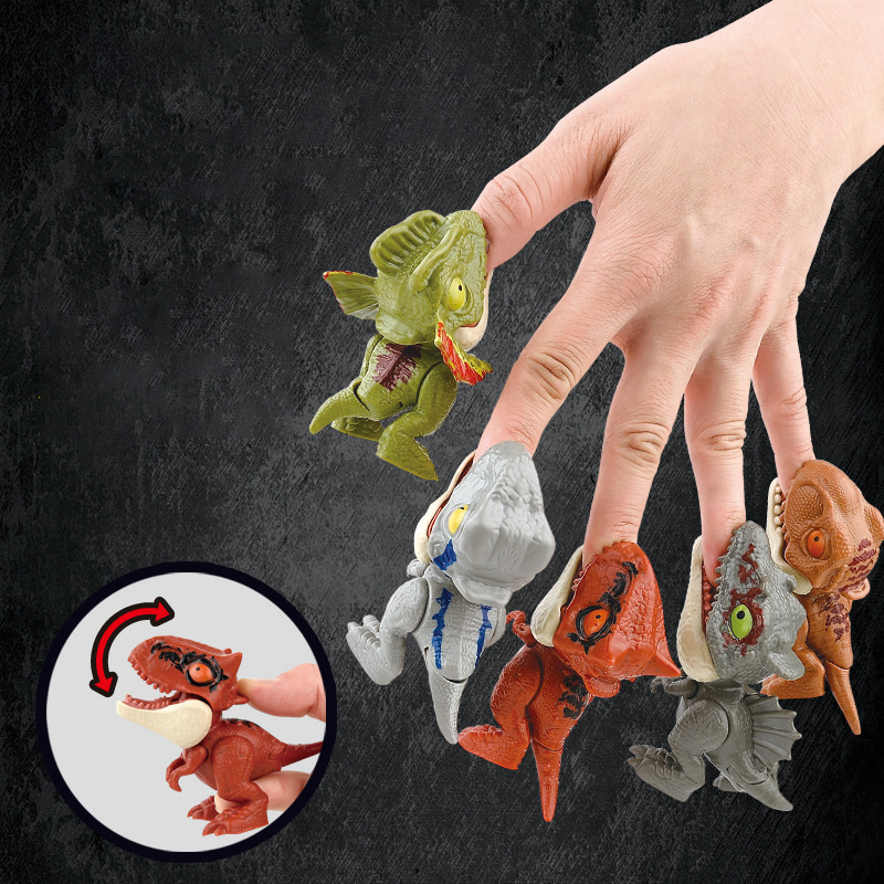 New dinosaur finger toy Animal Dinosaur Model Swing Bite Finger Toys