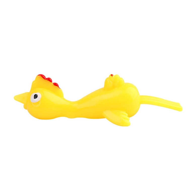 Custom Cheap Popular Funny Stretchy Flick Chicken Catapult Flying Turkey Rubber Finger Children Slingshot Chicken