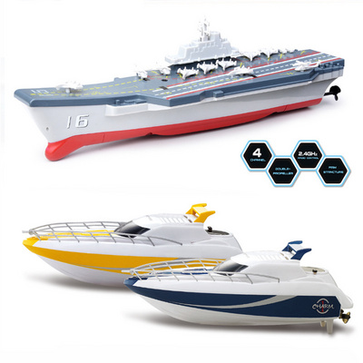 Mini RC Frigate Toys 2.4GHz Remote Control kids water toys boat electric Military Warship boat Toys Mini Electric RC Boat