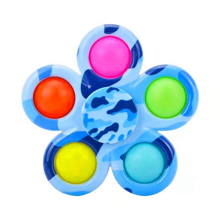 Professional Fidget Spinner Colorful pop Fidget Toys Hand Spinner for kids Anxiety Stress Relief Bulk Sensory toys