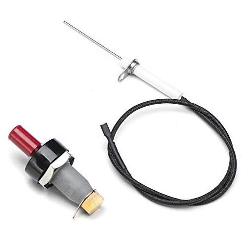 Generator Accessories, Piezo Spark Ignition Set + Cable 50cm Push Button Igniter For Gas Grill BBQ Universal Wind Solar