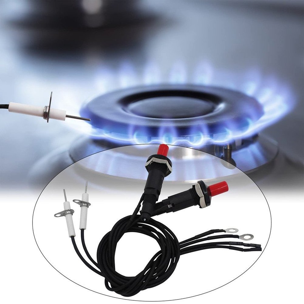 Universal Piezo Spark Ignition With Cable Push Button Igniters For Gas Grill BBQ