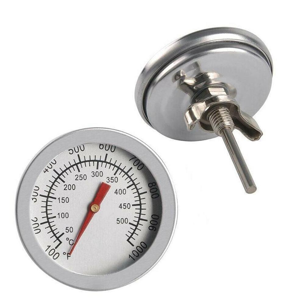 500 Steel Oven Thermometer Mini Dial Stand Up BBQ Temperature Gauge Grill Food Meat Kitchen Tools Oven Cooker  Steel Oven