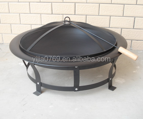 Outdoor Garden Fire Pit Cooking Grill and Fire Pit Table Wholesale Steel Fire Pit