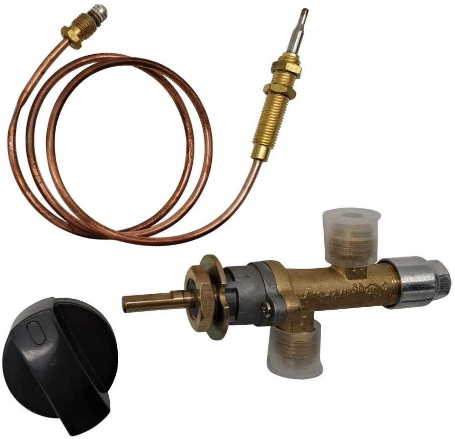 Low Pressure LPG Propane Gas Fireplace Fire Pit Flame Failure Safety Control Valve Kit