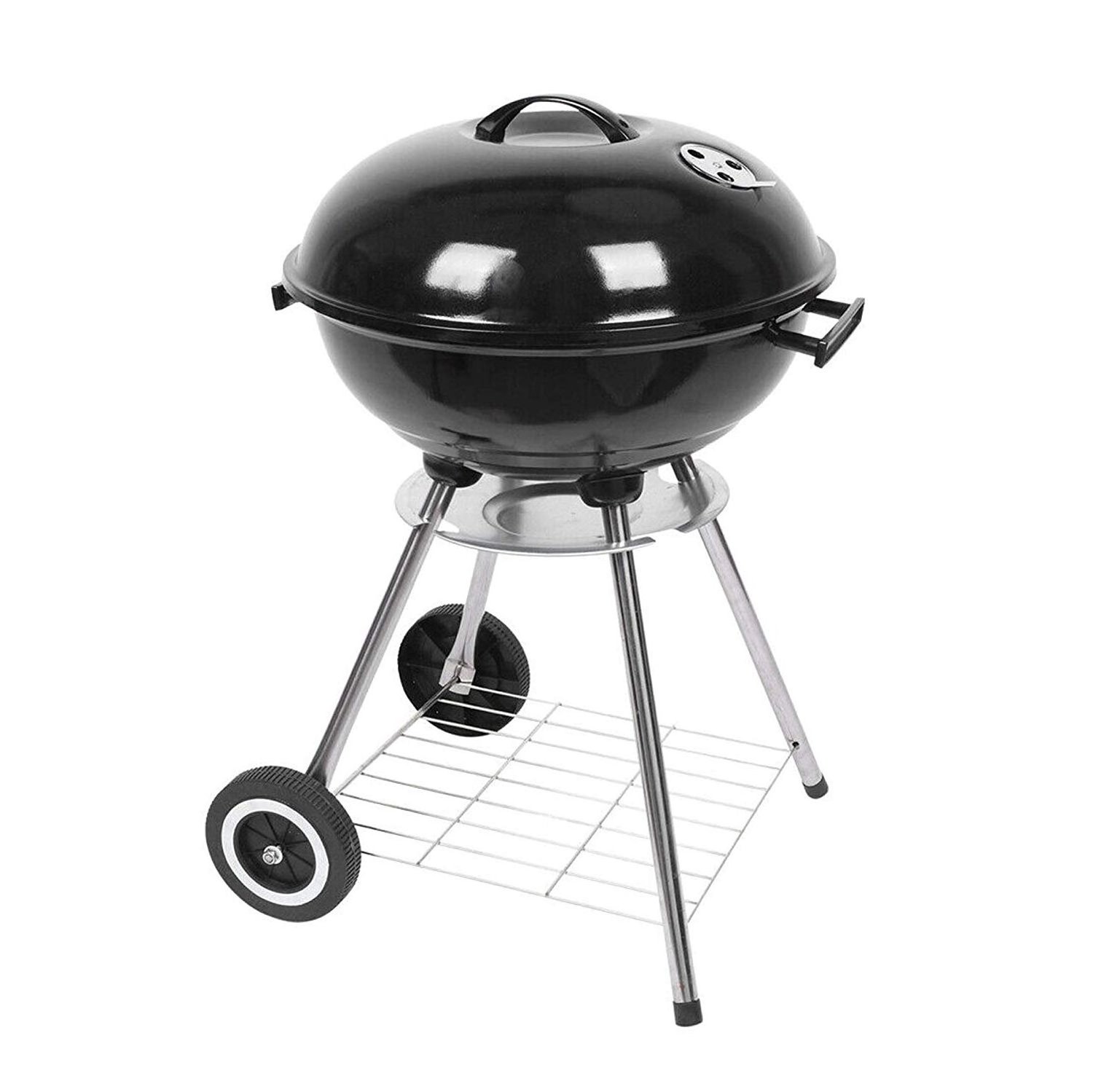 Outdoor BBQ Grill Charcoal Barbecue Pit Patio Backyard Meat Cooker Smoker