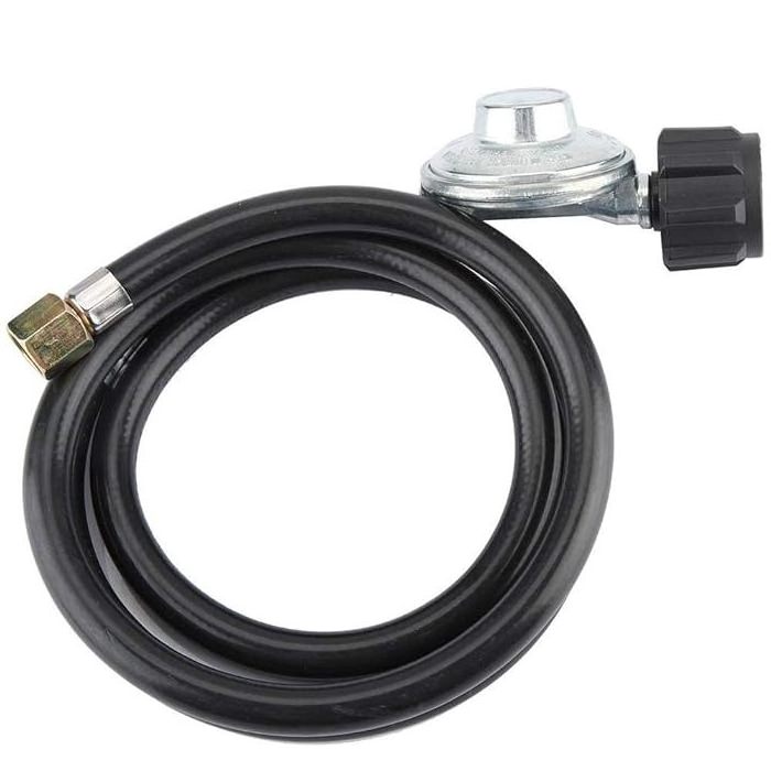 Low Pressure Propane Adapter Hose with 1.5m Regulator and Cover Includes LP/LPG BBQ Oven Stove Accessory for Propane Gas