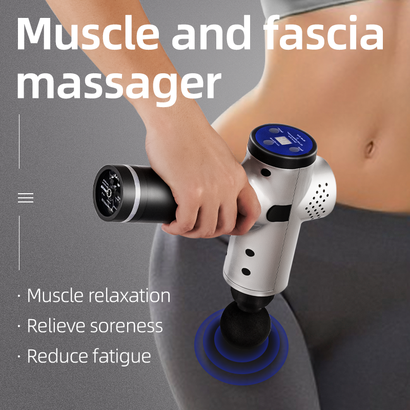 2023 Factory New Vibration Body Deep Chiropractor Portable Device Fascial Machine Strap Chiropractic Muscle massage Gun