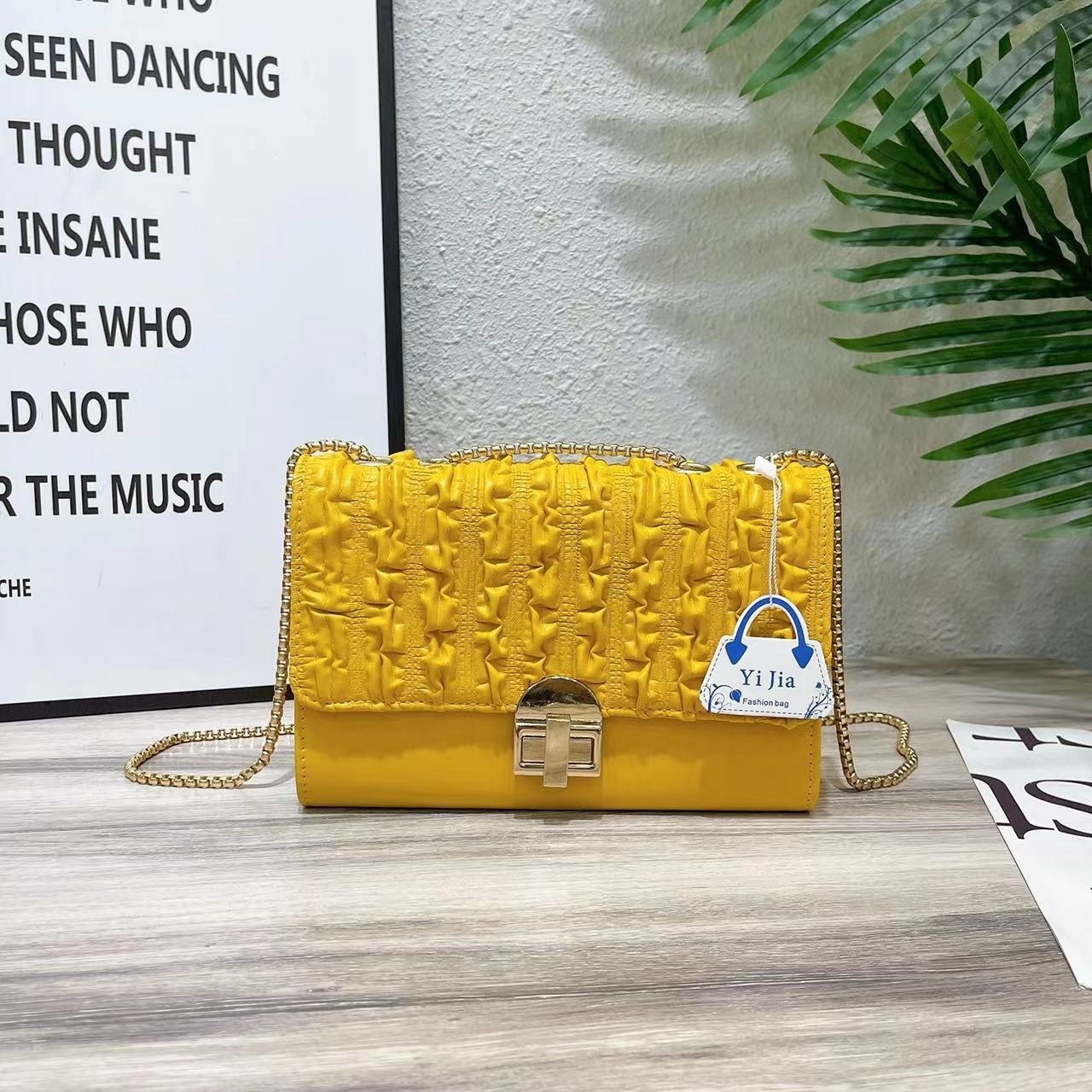 2023 Guangzhou Wholesale Fashion Women Pu Leather Handbags Ladies Shoulder Bag Reusable Shopping Hand Bags