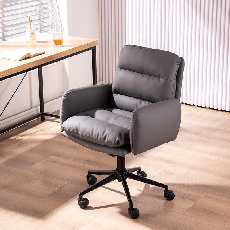 Fashion Design Home Comfort Task Chair Ergonomic 360 Degree Swivel Leather Office Chair