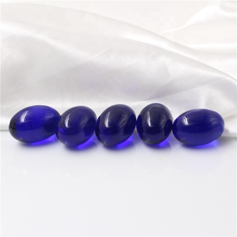 2024 Hot Sales High Quality Polished Amethyst Oval Crystal Glass for Custom Crystal Oval Ball Crystal Glass Egg