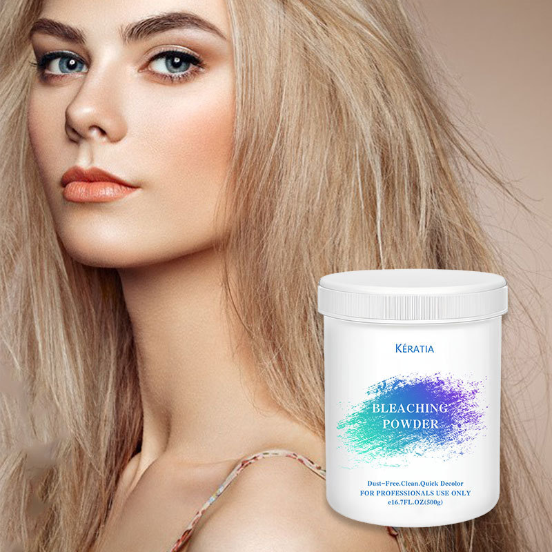 China Original Factory Anti Yellow Organic Blue Ammonia Free Hair Bleach Powder  9 Levels Bleach Powder Hair