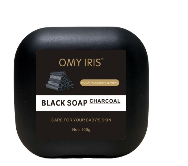 Black Charcoal Soap Whitening Soap Supplier of 100% Bamboo from Morocco Black Adults Body and Face Toilet Soap Savon Noir Black