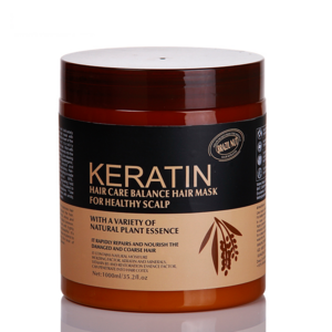 Private Label Professional Natural Organic Argan Oil Collagen Nourishing Repair Damaged Keratin Hair Mask