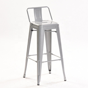 manufacturer sell cheap colorful stable restaurant modern metal high chair bar stool