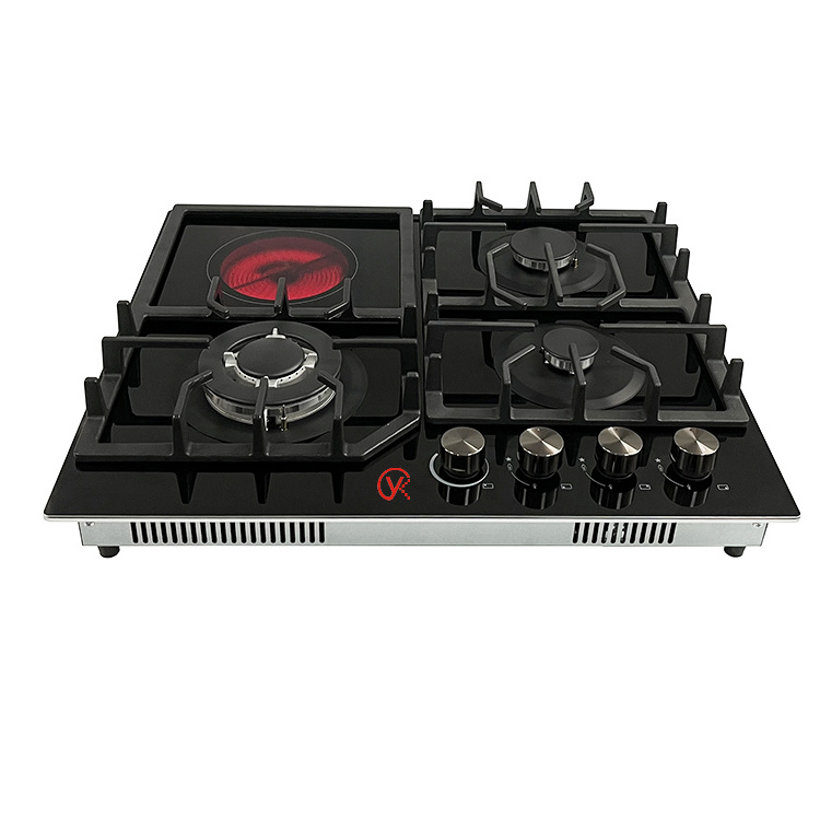 luxury pyroceram sitall car glass ceramics electric infared gas stove 4 burner induction cooktop