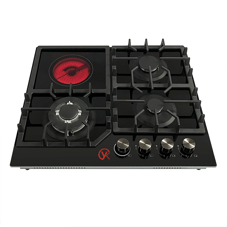 luxury pyroceram sitall car glass ceramics electric infared gas stove 4 burner induction cooktop