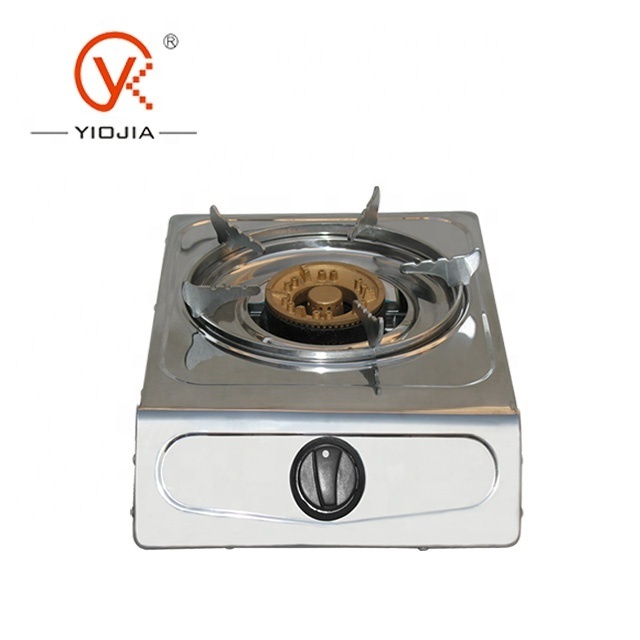 Stainless Steel single burner table gas stove (JK-101SB)