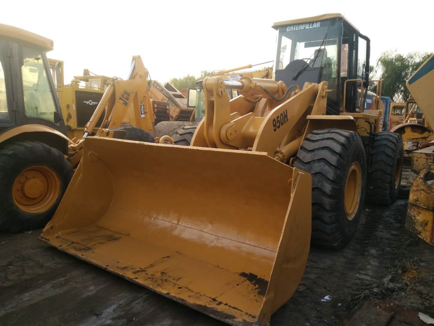 Used caterpillar japan 950H 950G 950F 950E wheel loader on sale, Used second hand 5ton 966 966h for sale