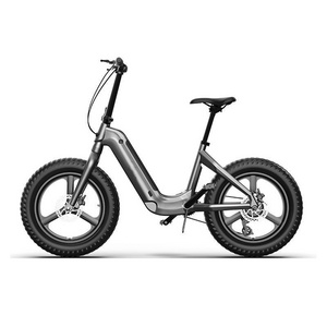 48V 20 inch ebike fat tire step through electric bike folding e bike 750w Aluminum Alloy electric bicycle