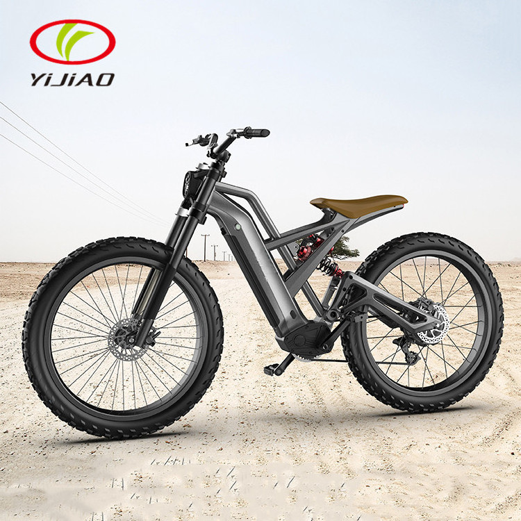 OEM 26*4.0 Tire Europe Full Suspension Smart Electric Bike Electric Bicycle Fat Tire 1000w For Italian Australia