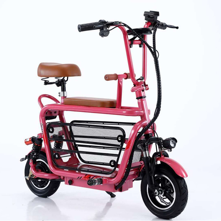 2023 Folding Mini Electric Scooter Electric Bicycle E-bike Convenient Small Pet Car Mini Electric Scooter Bike