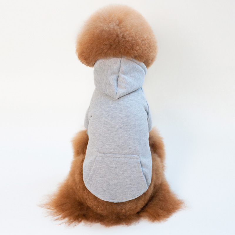 Wholesale Dog Hoodie Sweatshirts Dog Clothes for Small Dogs Hoodie with Pockets Warm Pet Clothes Winter