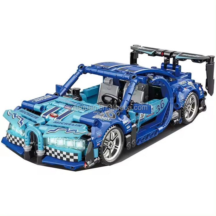 legos Section 7 Racing Series Warrior High Quality Wholesale Tomy Boys Educational Toy Technic car Building Block Sets