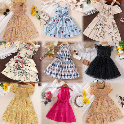 New children's clothing wholesale cheap girls summer dress girls Princess dress children's dress Pangi skirt