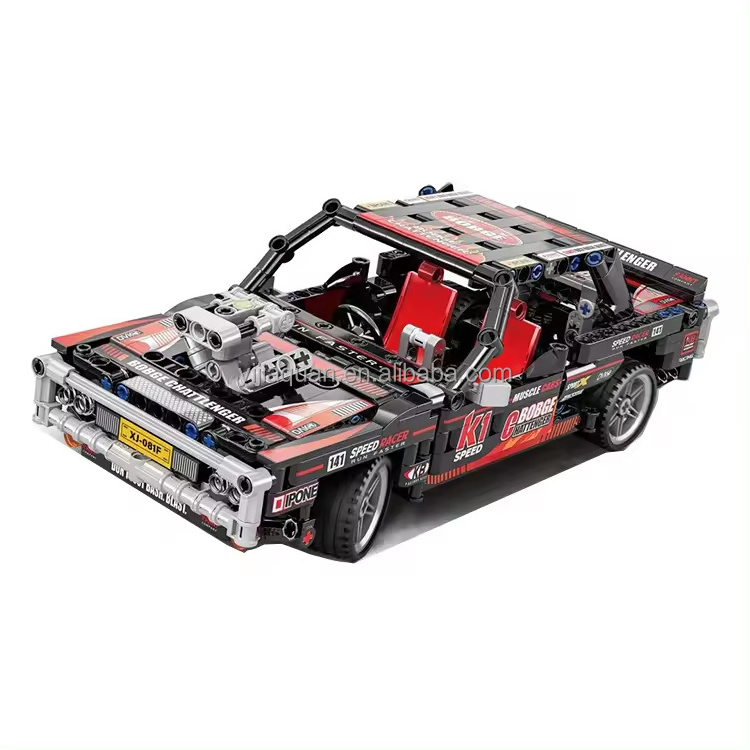 legos Section 7 Racing Series Warrior High Quality Wholesale Tomy Boys Educational Toy Technic car Building Block Sets