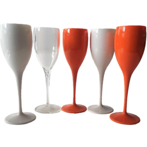 Acrylic reusable plastic wine cup glasses for drink