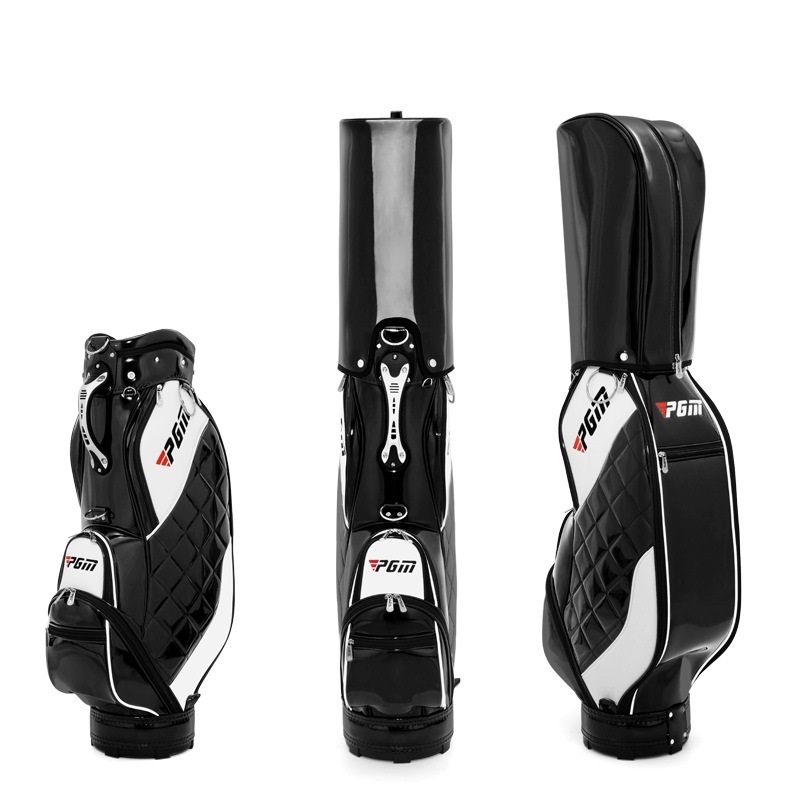 Custom New Outdoor Sport Durable Waterproof Golf Leather PU Staff Bag Golf Bag