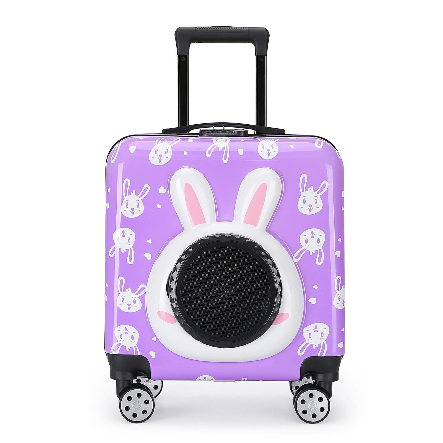 New Pet Trolley Case Pet Bag Travel Carrier Portable Universal Wheel Telescopic PoleTransport Bag for Cat Dog