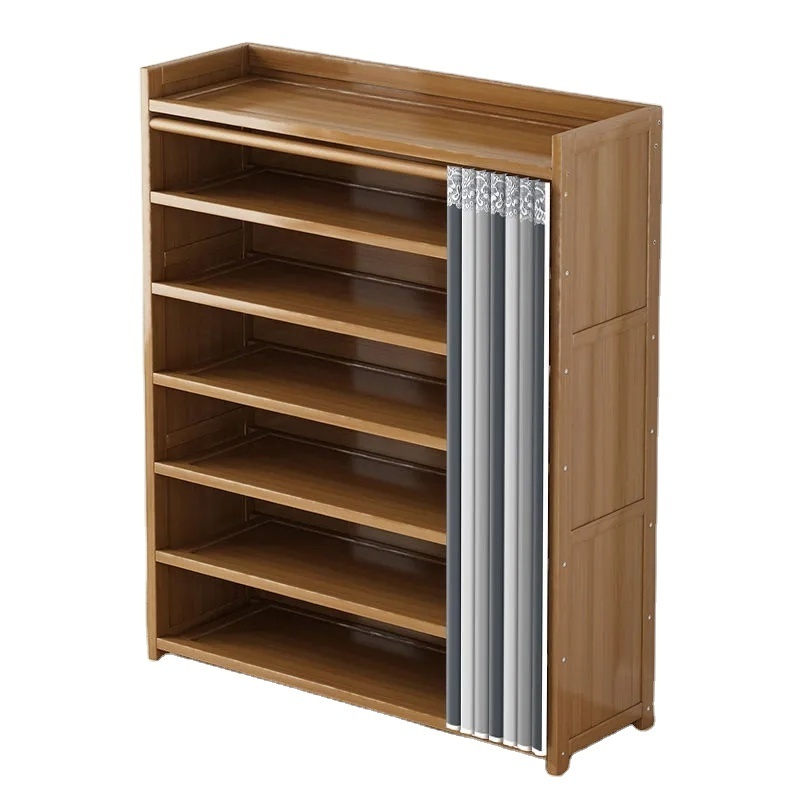 shouguang xieyoufeng shoe rack can be placed at the door or behind the door. The very convenient shoe cabinet design is sifmple