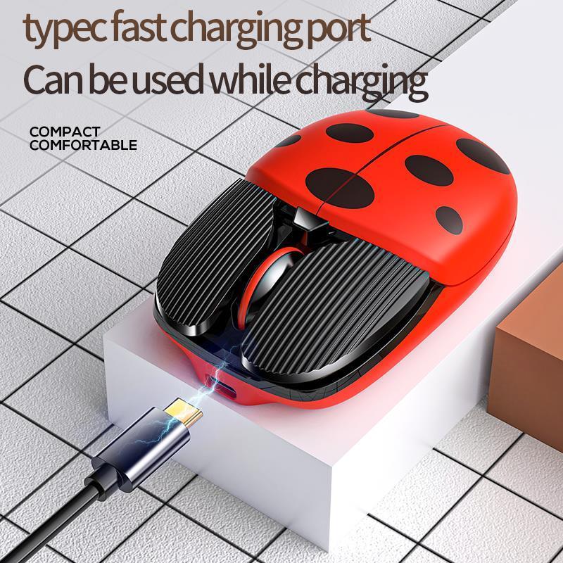 High quality A10 USB C wireless mouse BT 5.0 silent edition touchpad mini keyboard 2.4g high resolution gaming mouse for Kids