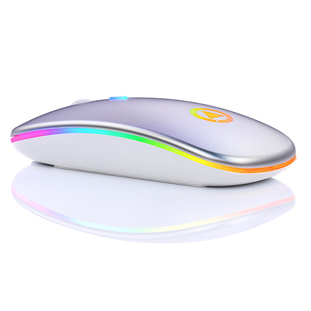 Black Electronics Special Design Computer Air Mouse Rechargeable 2.4ghz Wireless Optical Mouse