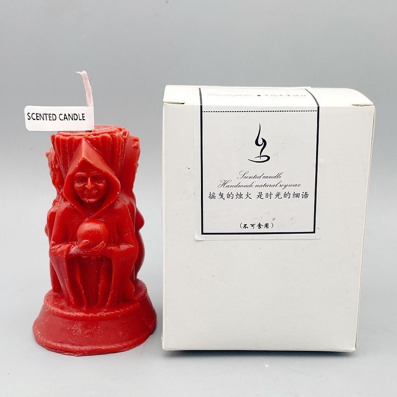 Hot Selling Goddess Aromatherapy Meditation Candle with Cross-Border Flame for Home Decor Christmas and Mother's Day for Bars