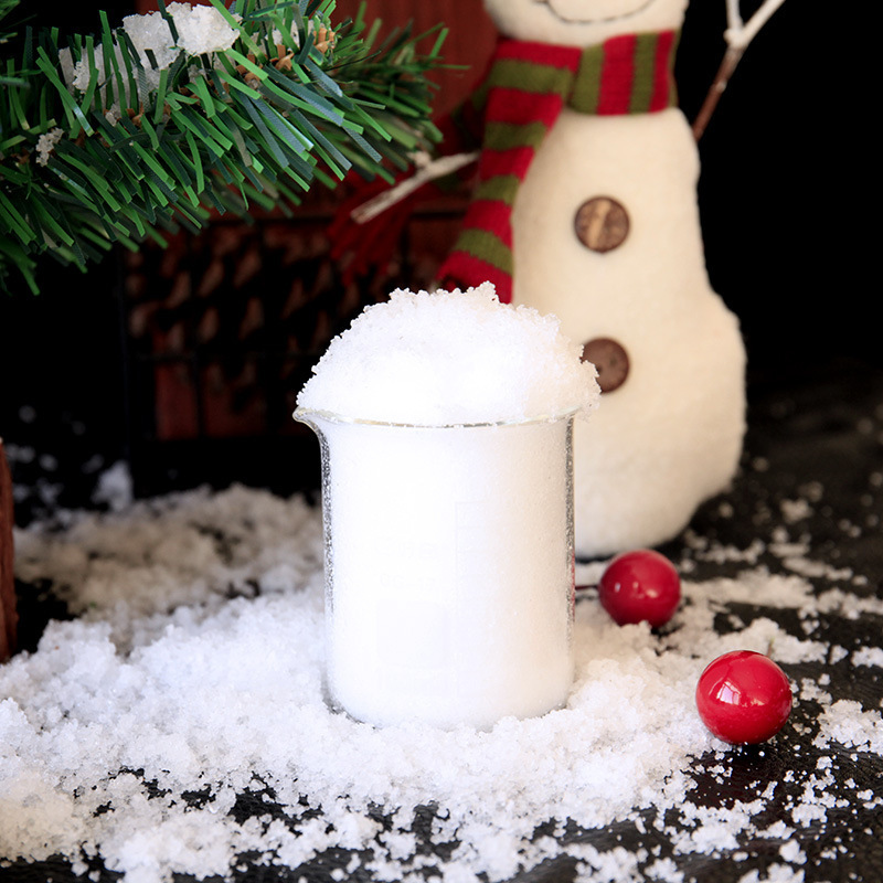 Hot selling SAP Magic Instant Fluffy Snow Super Absorbent Christmas Wedding Decor