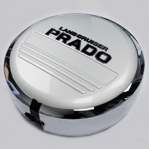 Prado LC120 spare tire cover domineering 3400/FJ90 rear tire cover modified FOR Toyota (cover plastic plating ring)