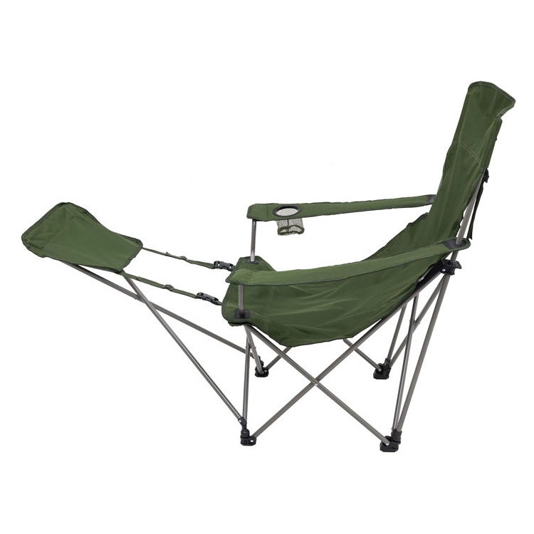 Yijie Outdoor Lightweight Mental Cheap Foldable Sun  Beach Chair best reclining camp chair with footrest