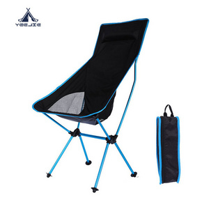 Yijie Folding Aluminium High Back Chair Outdoor Portable Foldable Chair Camping Chair