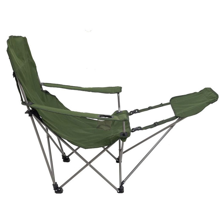 Yijie Outdoor Lightweight Mental Cheap Foldable Sun  Beach Chair best reclining camp chair with footrest