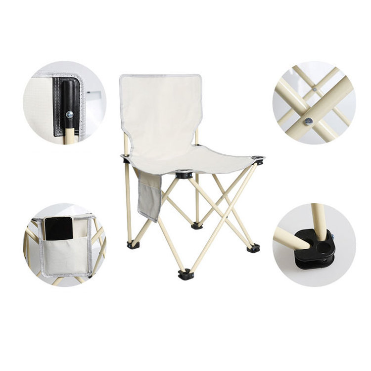 Yijie M size most comfortable outdoor backpack folding chair soccer armless folding camp chair