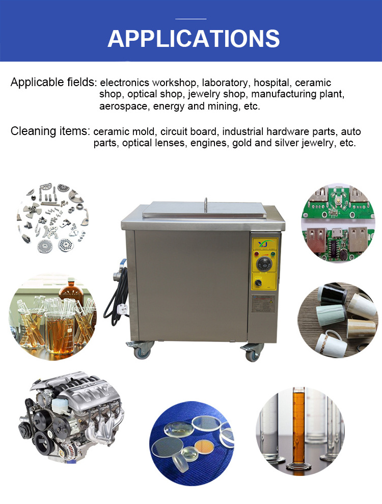 Industrial Ultrasonic Cleaner 108L Print Head DPF Ultrasonic Engine Cleaning Equipment Machine